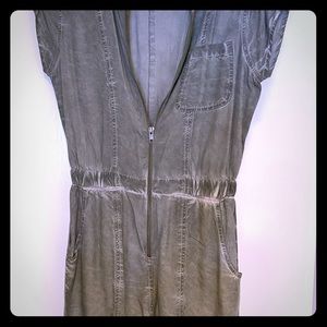 RVCA zip up jumpsuit/romper
